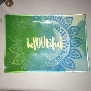 Blue/green tray